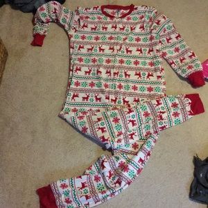 Onesie Christmas pajamas women’s medium